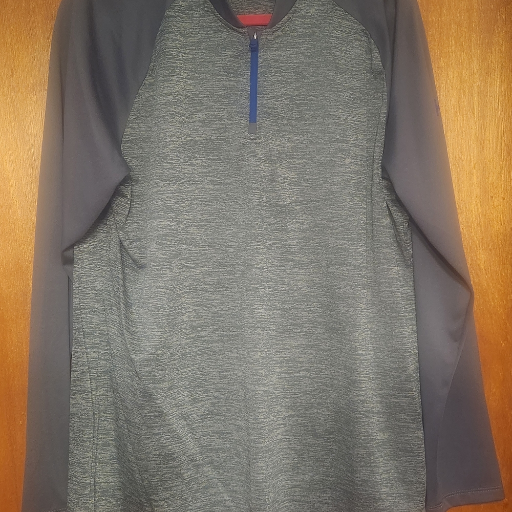 Under Armour Long Sleeve Shirt - Gray and Blue